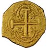Image 2 : COLOMBIA, Bogotá, gold cob 2 escudos, Philip IV, assayer R below denomination II to right, NGC MS 63