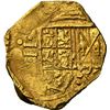 Image 1 : COLOMBIA, Bogotá, gold cob 2 escudos, Philip IV, assayer not visible (R) below denomination II to le