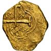 Image 2 : COLOMBIA, Bogotá, gold cob 2 escudos, Philip IV, assayer not visible (R) below denomination II to le