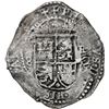 Image 2 : BOLIVIA, Potosí, cob 8 reales, 1652 E, Transitional Type I/A, very rare, NGC XF details / saltwater 