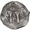 Image 1 : BOLIVIA, Potosí, cob 8 reales, 1652 E, Transitional Type III/A, rare, NGC XF details / saltwater dam