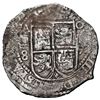 Image 2 : BOLIVIA, Potosí, cob 8 reales quasi-Royal (galano), 1652 E, Transitional Type IV/A, NGC XF details /