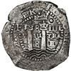 Image 1 : BOLIVIA, Potosí, cob 8 reales, 1652 E, Transitional Type IV/A, NGC XF details / saltwater damage (Sh