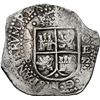 Image 2 : BOLIVIA, Potosí, cob 8 reales, 1652 E, Transitional Type IV/A, NGC AU details / saltwater damage (Sh