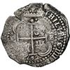 Image 2 : BOLIVIA, Potosí, cob 8 reales, 1652 E, Transitional Type VII/B, NGC XF details / saltwater damage (S