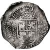 Image 2 : BOLIVIA, Potosí, cob 8 reales, 1652 E, Transitional Type VIII/A, NGC AU details / saltwater damage (