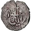 Image 2 : BOLIVIA, Potosí, cob 4 reales, 1652 E, transitional McLean Type II, NGC XF details / cleaned (Shipwr