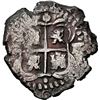 Image 2 : BOLIVIA, Potosí, cob 1 real, 1652 E, transitional McLean Type V, NGC XF details / cleaned (Shipwreck