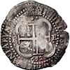 Image 2 : BOLIVIA, Potosí, cob 8 reales, 1652 E, post-transitional (Transitional Type VIII/B), 1-PH-6 at top, 