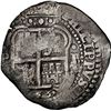 Image 2 : BOLIVIA, Potosí, cob 8 reales, 1653 E, •PH• at top, •:pomegranate:[x=#822