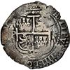 Image 2 : BOLIVIA, Potosí, cob 8 reales, 1654 E, •PH• at top, •pomegranate[x=#8226/