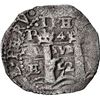 Image 1 : BOLIVIA, Potosí, cob 4 reales, 1652 E, post-transitional (McLean Type III), 1-PH-6 at top, NGC XF de