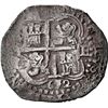 Image 2 : BOLIVIA, Potosí, cob 4 reales, 1652 E, post-transitional (McLean Type III), 1-PH-6 at top, NGC XF de