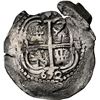 Image 2 : BOLIVIA, Potosí, cob 2 reales, 1652 E, post-transitional (McLean Type VII), 1-PH-6 at top, rare, NGC