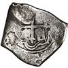Image 2 : MEXICO, Mexico City, cob 8 reales, Charles II, assayer not visible.