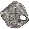 Image 2 : MEXICO, Mexico City, cob 8 reales, Charles II, assayer not visible, large natural bubble-hole.