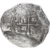 Image 2 : MEXICO, Mexico City, cob 8 reales, Charles II, assayer not visible.