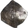 Image 2 : MEXICO, Mexico City, cob 8 reales, assayer not visible (J), style of 1712-13, encrusted as found.