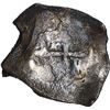 Image 1 : MEXICO, Mexico City, cob 8 reales, Philip V, assayer not visible (J), encrusted with reverse impress