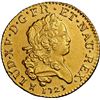 Image 1 : FRANCE, Toulouse mint, gold louis d'or Mirliton, Louis XV, 1723-M, short palm branches, NGC UNC deta