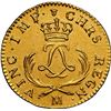 Image 2 : FRANCE, Toulouse mint, gold louis d'or Mirliton, Louis XV, 1723-M, short palm branches, NGC UNC deta