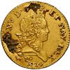 Image 1 : FRANCE, Paris mint, gold louis d'or Mirliton, Louis XV, 1724-A, long palm branches, with encrustatio