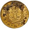 Image 2 : FRANCE, Paris mint, gold louis d'or Mirliton, Louis XV, 1724-A, long palm branches, with encrustatio