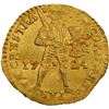 Image 1 : NETHERLANDS (United), Utrecht, gold ducat, 1724, PCGS MS62.