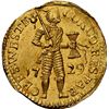 Image 1 : NETHERLANDS (United), Westfriesland, gold ducat, 1729, NGC MS 63 (Shipwreck Blue Label).