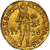 Image 1 : NETHERLANDS (United), Holland, gold ducat, 1736, very rare provenance, NGC MS 62 (Shipwreck Blue Lab