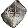 Image 2 : MEXICO, Mexico City, cob 8 reales, Philip V, assayer not visible, style of 1725-33.