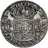 Image 2 : MEXICO, Mexico City, pillar 8 reales, Philip V, 1735 MF, NGC UNC details / sea salvaged (Shipwreck B