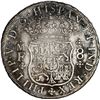 Image 2 : MEXICO, Mexico City, pillar 8 reales, Philip V, 1735 MF.