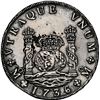 Image 1 : MEXICO, Mexico City, pillar 8 reales, Philip V, 1736 MF, NGC UNC details / sea salvaged (Shipwreck B