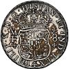 Image 2 : MEXICO, Mexico City, pillar 8 reales, Philip V, 1736 MF, NGC UNC details / sea salvaged (Shipwreck B