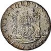Image 1 : MEXICO, Mexico City, pillar 8 reales, Philip V, 1732 F, very rare, ex-Brameld, ex-Lane (plated).