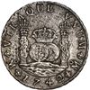 Image 1 : MEXICO, Mexico City, pillar 8 reales, Philip V, 1742 MF, ex-Sotheby, ex-Peterson.
