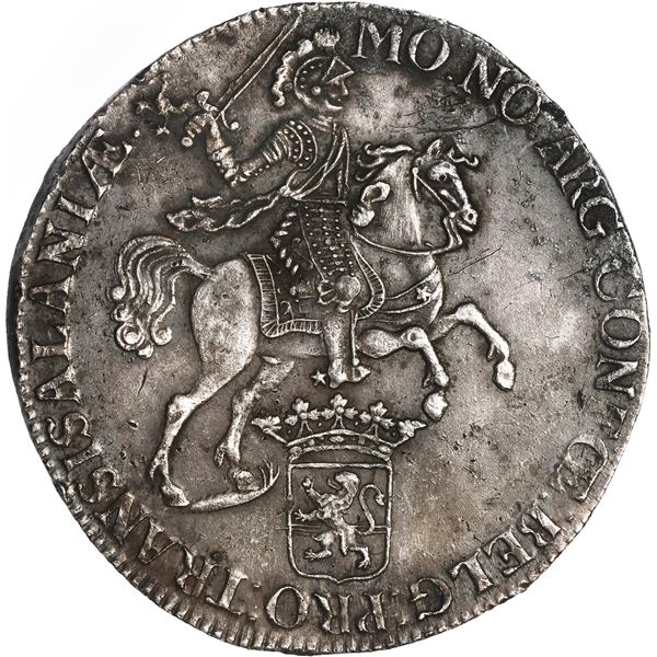 NETHERLANDS (United), Overijssel, "rider" ducatoon, 1742, ex-Sotheby.