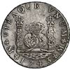 Image 1 : MEXICO, Mexico City, pillar 8 reales, Philip V, 1743 MF.