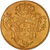 Image 2 : BRAZIL, Rio, gold 6400 reis, José I, 1752-R.