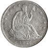 Image 1 : UNITED STATES, New Orleans mint, Seated Liberty half dollar, 1855-O, arrows, NGC Shipwreck Effect (S