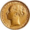 Image 1 : GREAT BRITAIN, London, gold sovereign, Victoria (young head), 1880, St. George type.