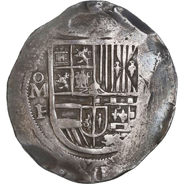 MEXICO, Mexico City, cob 8 reales, Philip III, assayer F, ex-Hubbard.