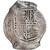 Image 1 : MEXICO, Mexico City, cob 8 reales, Philip IV, assayer D (early 1630s), ex-Hubbard.