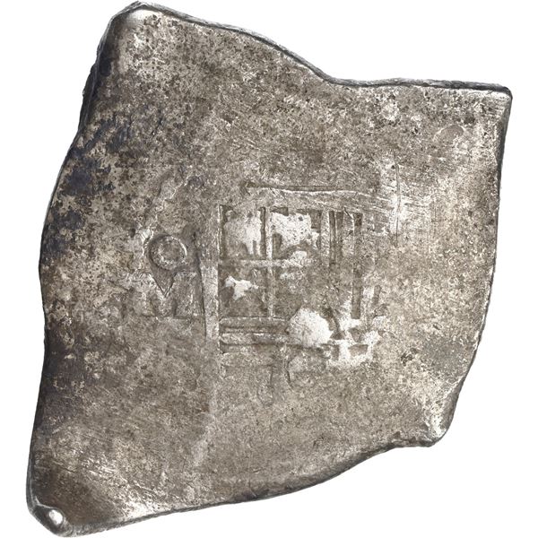 MEXICO, Mexico City, cob 8 reales, 1676 G, extremely rare.