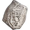 Image 1 : MEXICO, Mexico City, cob 8 reales, (1714) J, new-style obverse, old-style reverse, ex-Hubbard.