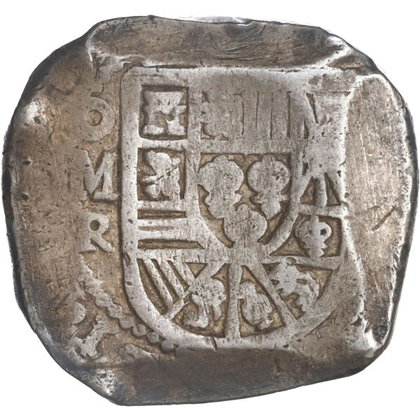 MEXICO, Mexico City, cob 8 reales, Philip V, assayer R (1729-30), ex-Hubbard.