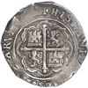 Image 2 : MEXICO, Mexico City, cob 4 reales, Philip II, assayer O below mintmark oM to right, ex-Hubbard.