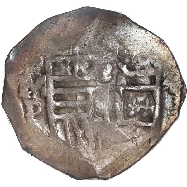 MEXICO, Mexico City, cob 4 reales, Philip IV, assayer D (ca. 1630), ex-Hubbard.