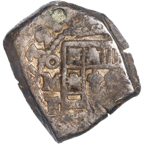 MEXICO, Mexico City, cob 4 reales, 1732 F, ex-Hubbard.